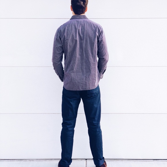 Michael Kors Striped Dress Shirt - Picture 5 of 8